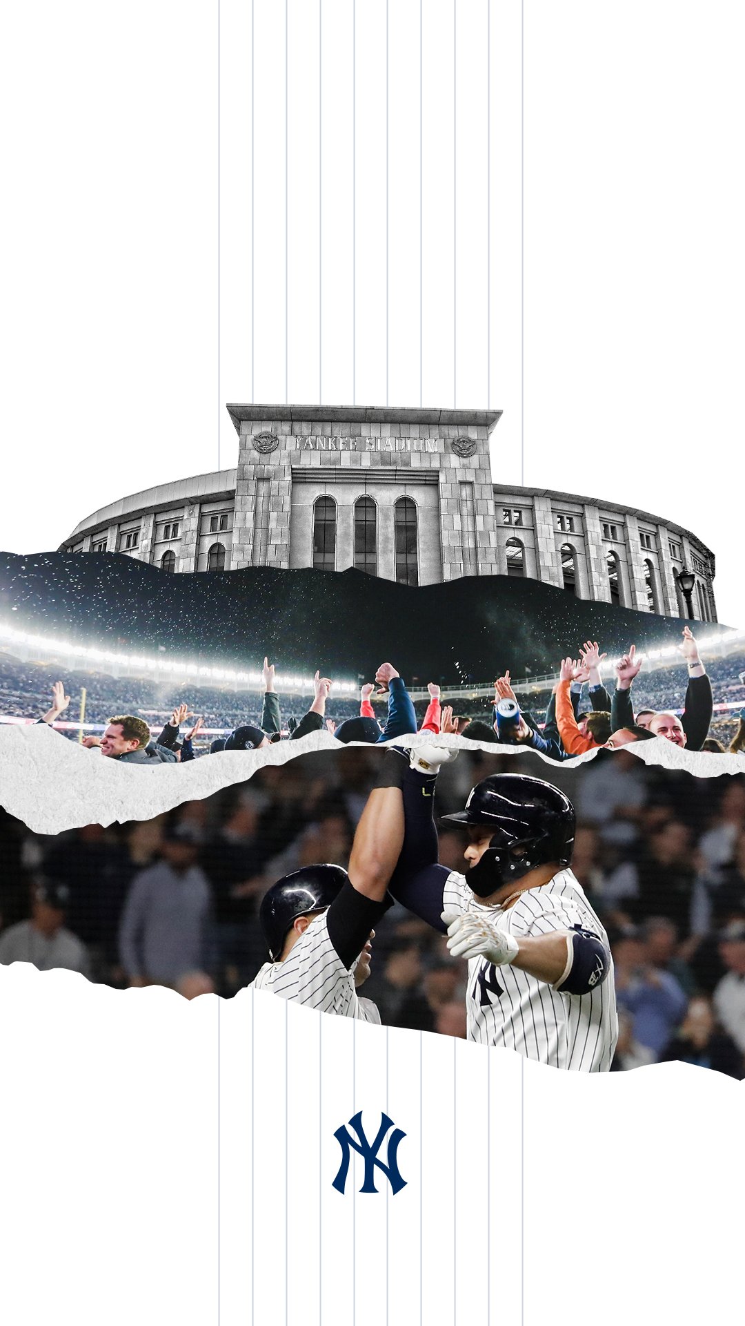 New York Yankees on X: A few festive wallpapers to get you into the  #OpeningDay spirit.  / X