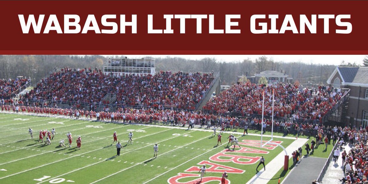 Charlesbock7's tweet photo. Excited to announce that I will be continuing my athletic and academic career at @WabashFB #WAF https://t.co/hKGvPRz7nh