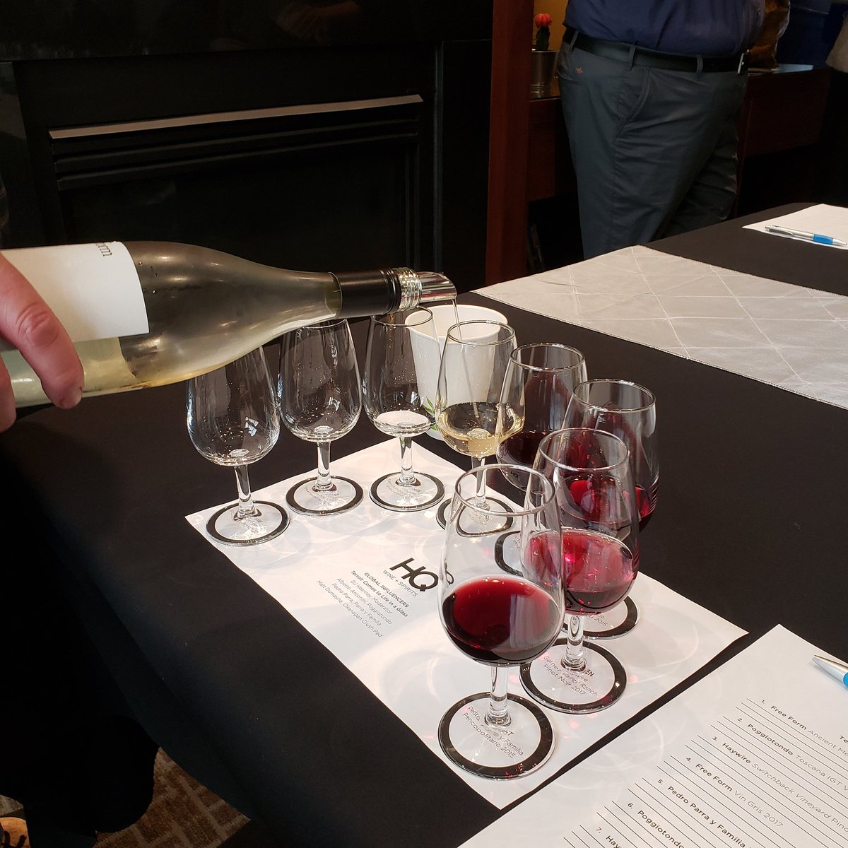 On #winewednesday I'm at #wineschool as <a href="/Haywirewine/">Haywire Wines - made at Okanagan Crush Pad</a> <a href="/OKCrushPad/">Okanagan Crush Pad</a> unveil their #HQwine portfolio.  Less intervention means a truer form of #BCwine poured alongside similar wines from other regions. <a href="/TownHallBrands/">Town Hall Brands</a> <a href="/winebcdotcom/">WineBCdotcom</a>