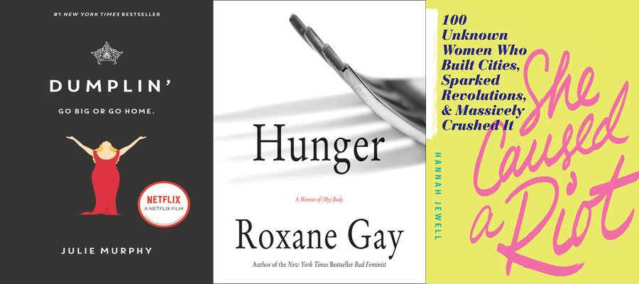 a collage of three book covers