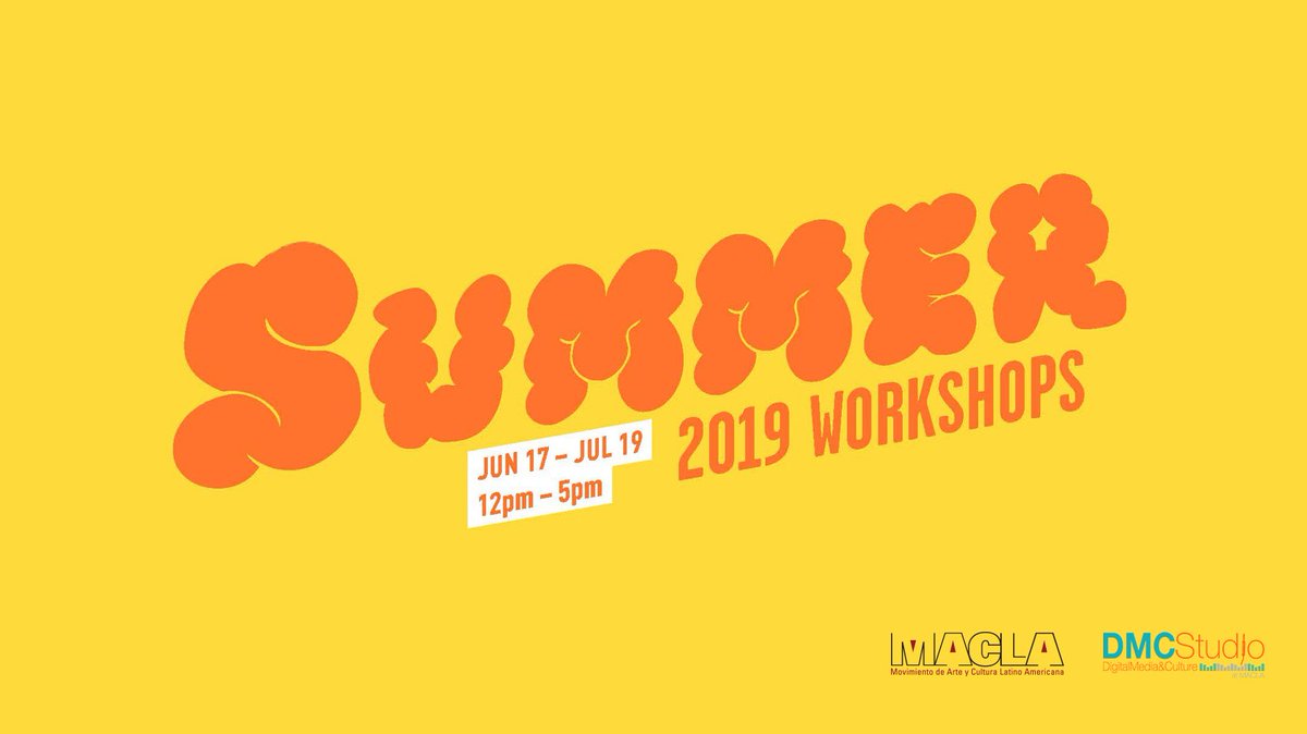 DMCStudio_MACLA's tweet photo. Get ready for summer and sign up!

https://t.co/Fo7IfvRZrZ https://t.co/gzeMB777K2