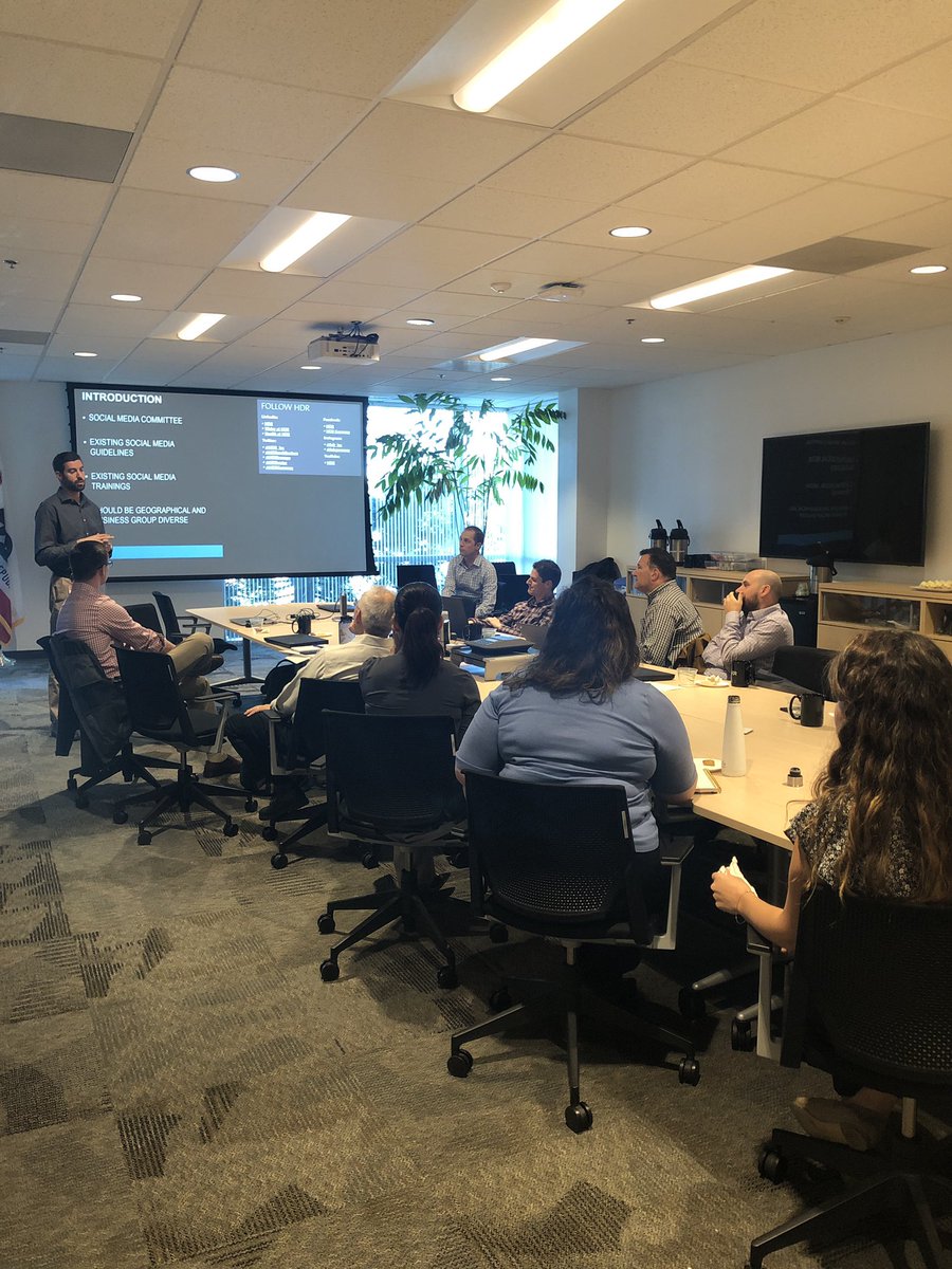 trmaher_1's tweet photo. @HDR_Inc Northern California’s Spark program in action. Talking about how to handle conflict and how we can make a difference. #LifeAtHDR https://t.co/VOsolgHzrS