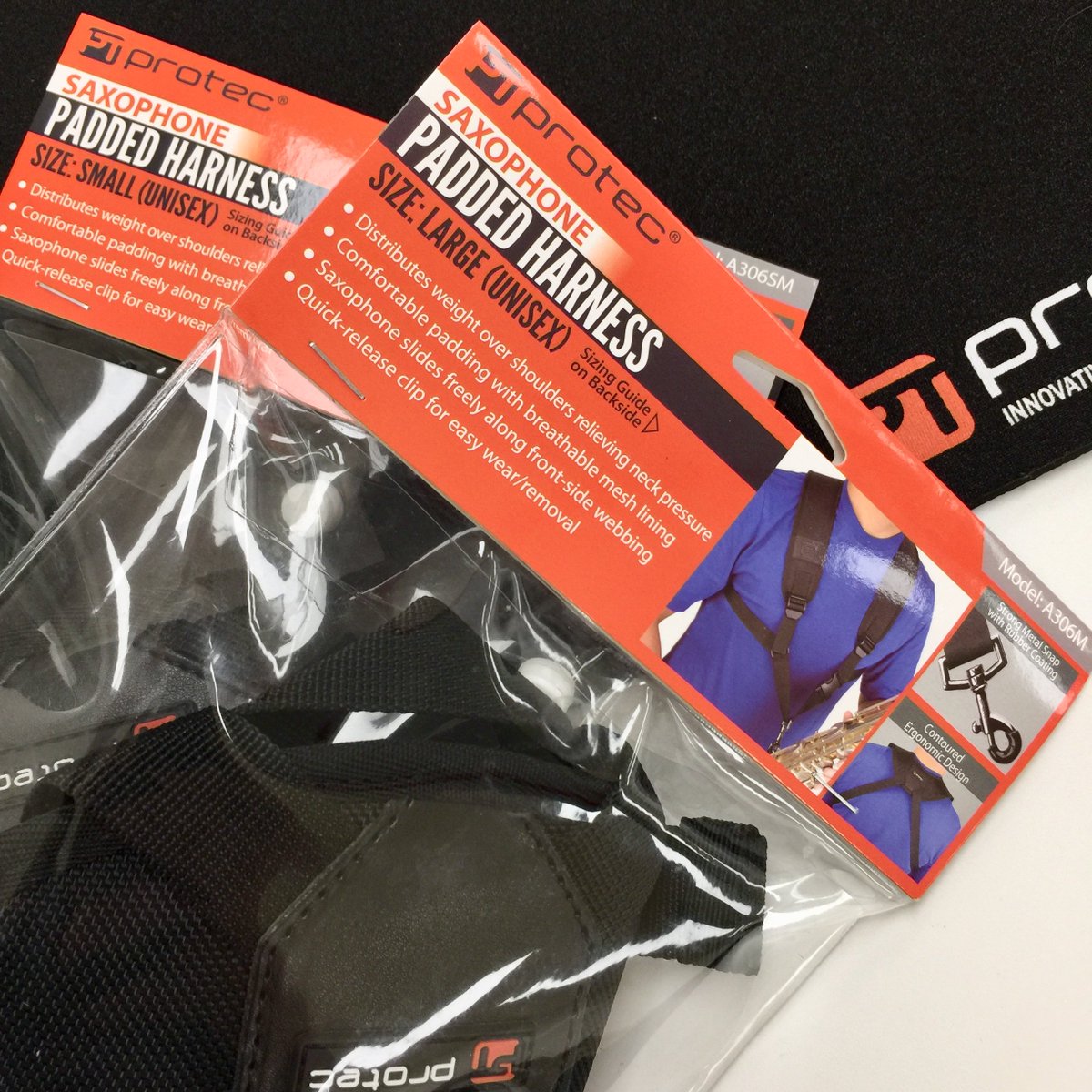 protecstyle's tweet photo. Padded #saxophone harnesses. Available in 2 sizes! #comfy #saveyourneck #protecstyle https://t.co/VX4DE2rYKi