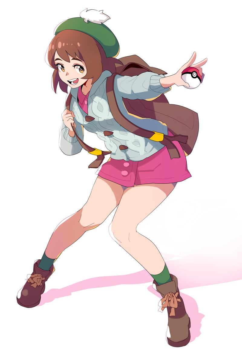 Mori on Twitter: "doodle of pokemon sword n shield trainer ...