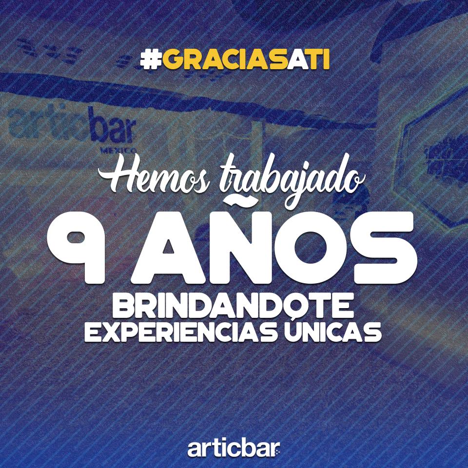 #GraciasATi Hemos trabajado 9 años con esfuerzo y dedicación para brindarte una experiencia inigualable en el Único Bar de Hielo. #TeQueremos #BeArtic #BeCool ⭐️

articbarmexico.com