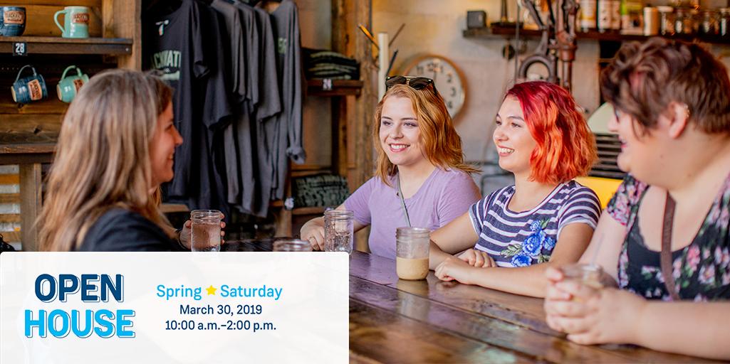 LambtonCollege's tweet photo. Coming from out of town for Spring Open House? Explore Sarnia while you're here! Visit downtown for some coffee, boutique shopping and waterfront views. #LCopenhouse https://t.co/exe8ns3Obv