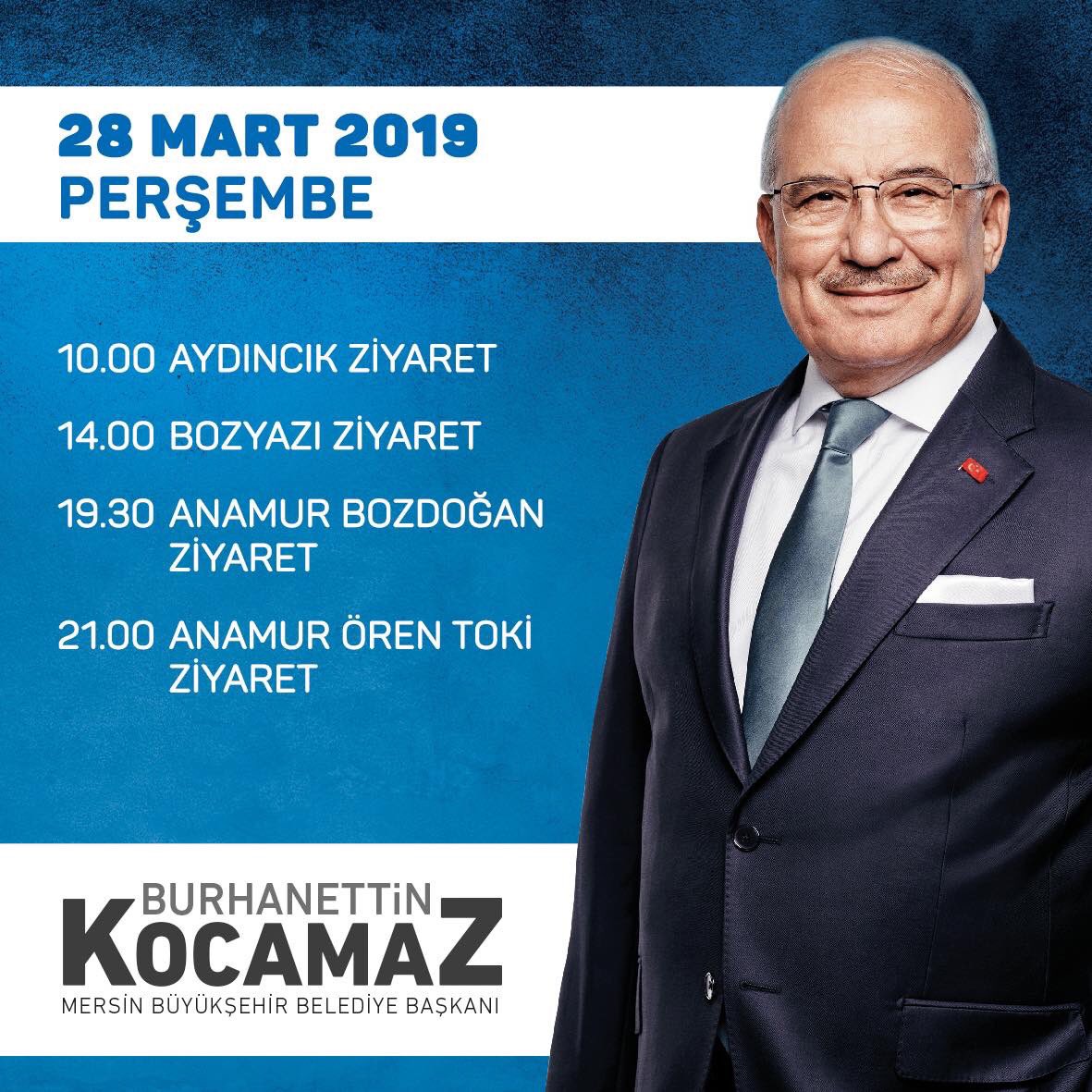 #28Mart 2019 #Perşembe günü gerçekleştireceğimiz programlarımıza tüm halkımız davetlidir.