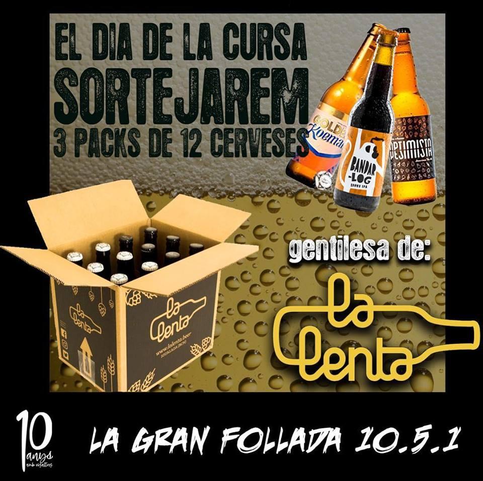 la_lenta_beer's tweet photo. El proper #14A #LaGranFollada, la 1ª cursa popular per parelles torna a #Igualada. Si necessites un element motivador extra, el dia de la cursa es sortejaran 3 paks de 12 cerveces de les nostres #GoldenKoeman, #Optimista #Pessimista i #BandarLog. Apa, que ja no tens excusa! 😂🍺 https://t.co/0VWHNCnaWV