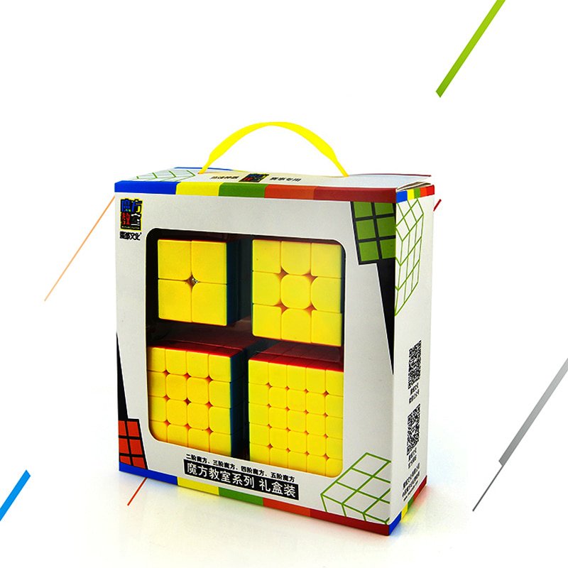TechCentralSto4's tweet photo. #tech|#electronics|#computers|#gadgets Speed Cube Bundle, Moyu Mofang Jiaoshi MF2S 2x2 MF3S 3x3 MF4S 4x4 MF5S 5x5 Stickerless Magic Cube 234 Set with Gift Box https://t.co/vY8KzrD9lp