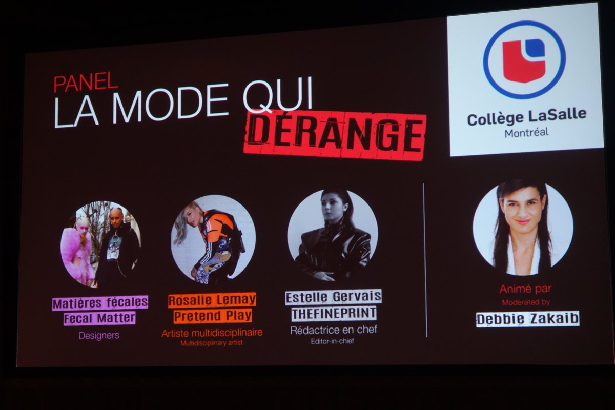 DLVisionMode's tweet photo. Une mode qui bouscule et dérange
@CollegeLaSalle @mmodemtl @Fecalmatterr @kitschstudy
#mtlstyle #mode #fashion #modelocal #bizarre #Weird #tendance #conference #modequiderange
https://t.co/NAPltq0XEu https://t.co/zs8gPTo7mI