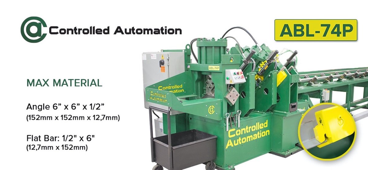 ControlledAutom's tweet photo. The ABL-74P Small Angle and Flat Bar Processing Line Is Built for High Volume Productivity
https://t.co/esFquevEN2
#massproduction #madeinusa #steelfab #anglemaster #aisc #steel #steelstrong #metalfab #metalfabrication #steelfabrication #madeinamerica #NASCC https://t.co/26bRYehKvm