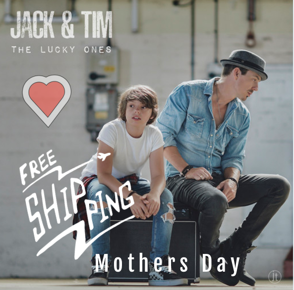 Let mum know how Lucky you feel to have them in your life , with a Ltd Edition personally signed CD of “ The Lucky Ones “
Order now FREE WORLDWIDE SHIPPING !
jackandtimmusic.com/product-page/t… #britainsgottalent #fatherandson #fatherandsongoals  #theluckyones #mothersdaygifts