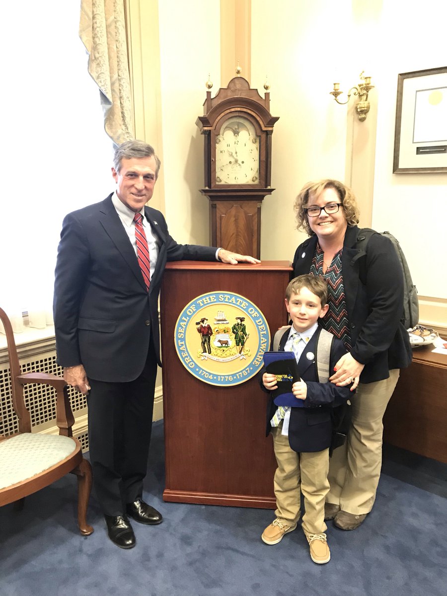 mthopkins126's tweet photo. Thanks to everyone who took the time with @SamTHopkins today. Special thanks to @JohnCarneyDE, @RepLonghurst , @NicolePoore12 @BryanTownsendDE And @DE_Nonprofit members! He will have great stories to tell at @CTTCSDE #LifeWithSam #ConnectingDelaware https://t.co/X66TGUBFUG