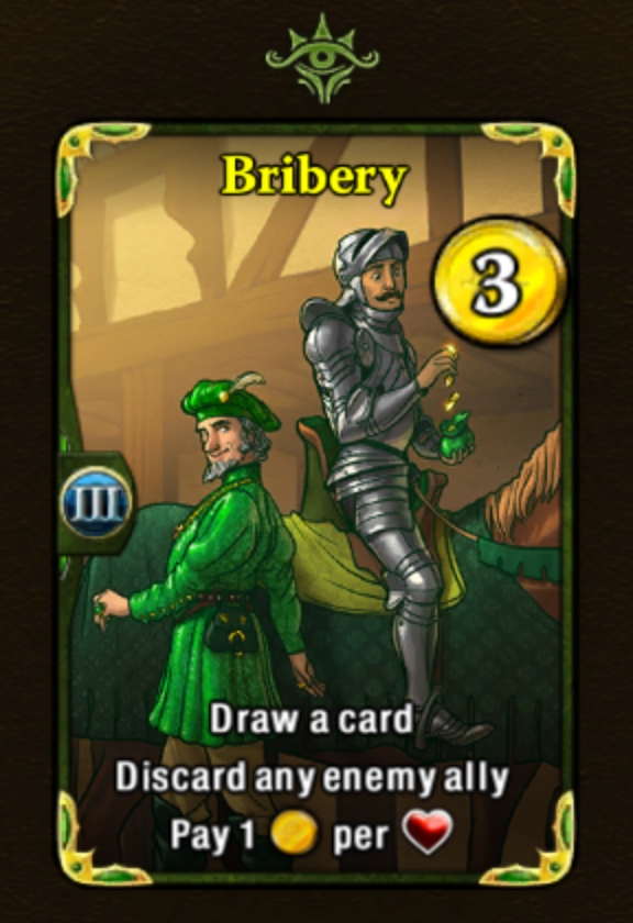 WarofOmens's tweet photo. "A landless knight is no more reliable in refusing gold than a gambler's purse is at retaining it." –Captain Listrata

It's Vespitole week! Not only are you now able to Bribe your enemies away, but Merchant Guild and Corruption have been 100% reworked. What will you do with them? https://t.co/r36rhLNeYQ