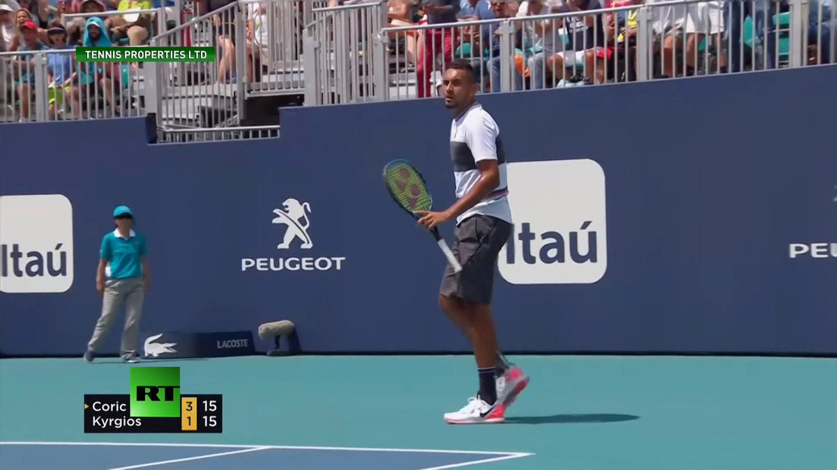 RT_America's tweet photo. Top Seed Djokovic Crashes out of Miami Open (VIDEO) https://t.co/GpQW05PcUG 

@stavrostc

#NovakDjokovic
#BaseballBrit
#Kyrgios
#MiamiOpen
#MLBUK https://t.co/qJeQCTj0Qn
