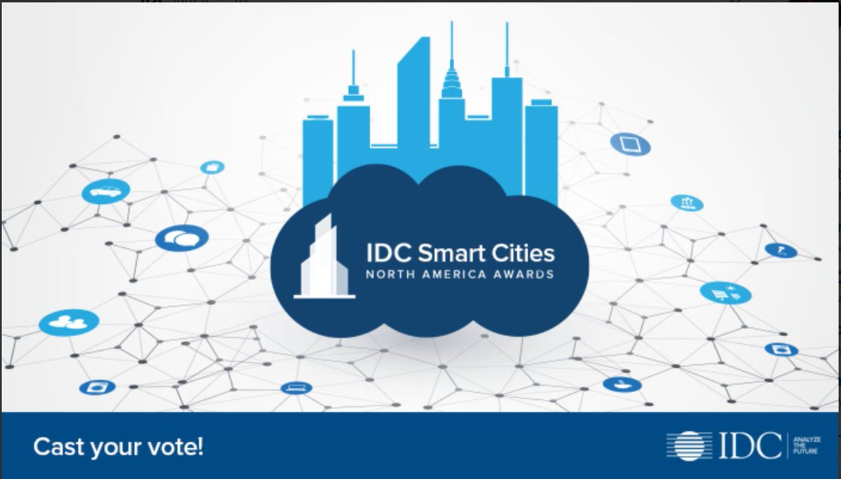 .<a href="/CV_InnovationSt/">Innovation Station</a> has been selected as a finalist for <a href="/IDC/">IDC</a> #SmartCities awards under Econ Development, Tourism, Arts, Libraries, Culture, Open Spaces category!

Public voting is now open &amp; we need your vote for <a href="/thinkchulavista/">City of Chula Vista</a>! Vote at: bit.ly/2JO57nk #IDCSmartCities19