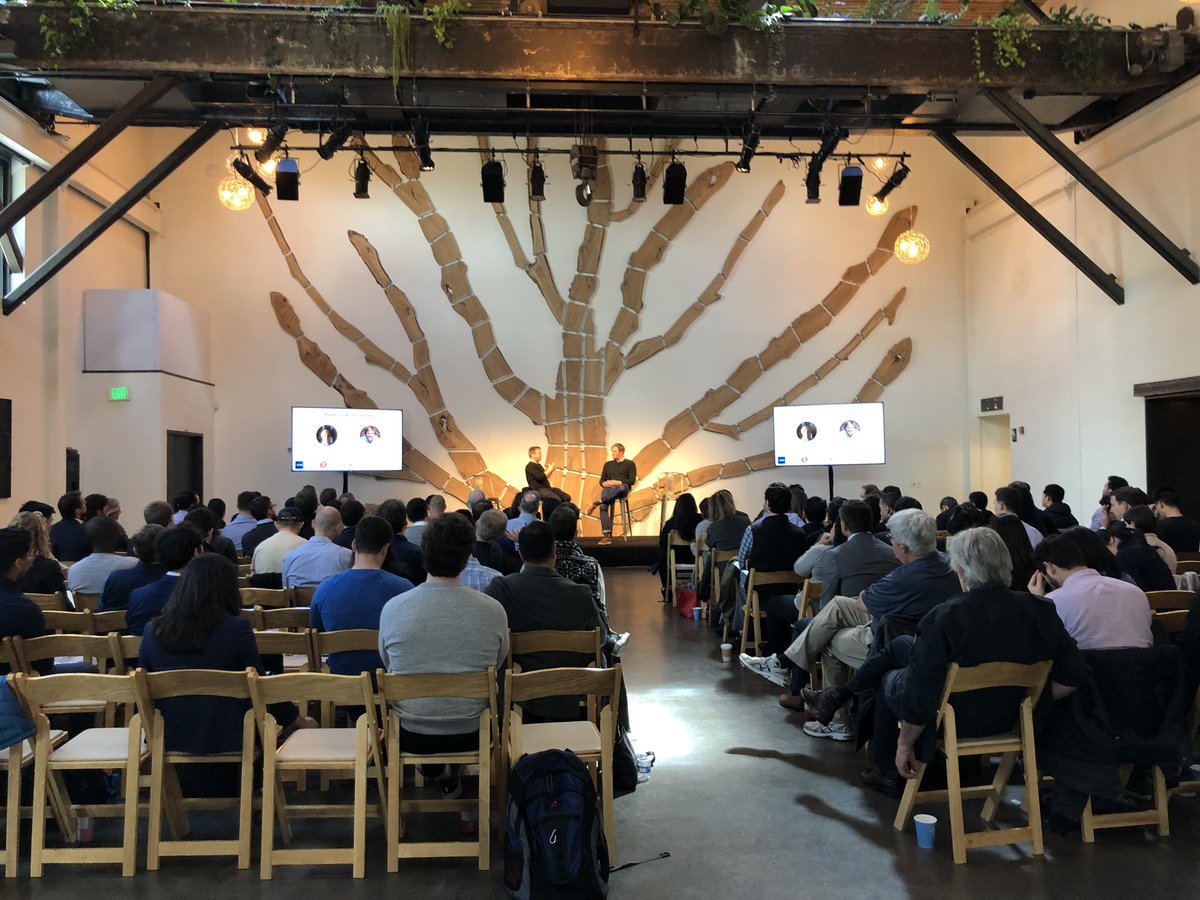 _amarcus's tweet photo. Slow does a conference 2.0. Thx to @theinformation @eriktorenberg @cooley #LifeCapital https://t.co/UTXeQLQ3c4