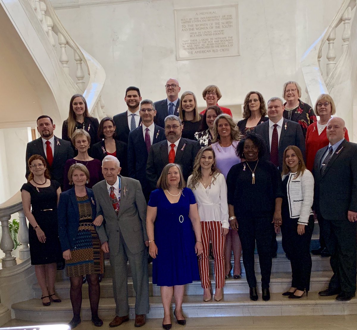 Celebrating our national award winners and magnificent Volunteers! We could not meet our mission without each of you! Roxanne Benzel past chair being honored tonight! @NHRedCross <a href="/redcrossvtnhv/">Red Cross Vermont</a>