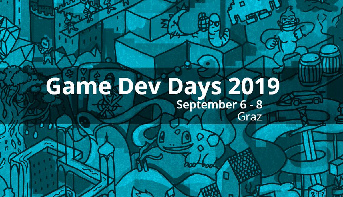 Now that #gdc19 is over:

I would love to see MAAANY of you at our <a href="/gamedevdays/">Game Dev Days</a> in Graz, AT!

Call for speakers &amp; submission for game showcases are open now!!!

Game Dev Days 2019 #gddg19
SEP 6-8

gamedevdays.com

please share &amp; RT

#gamedev #indiedev <a href="/GameDevGraz/">Game Dev Graz</a> <a href="/tugraz/">TU Graz</a>