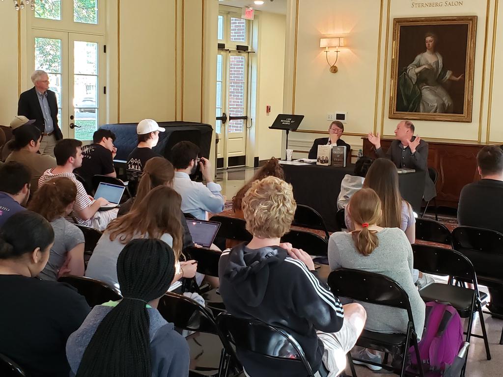 Talking about Politics and the Civil War @LSU_Honors https://t.co/JL2K2sadgn