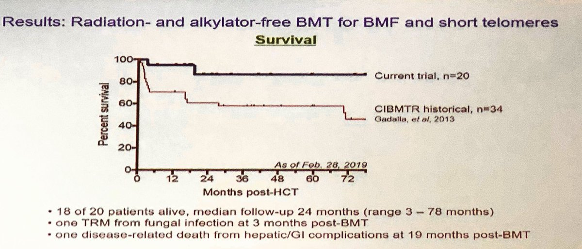 drkallay's tweet photo. Radiation and alkylator free conditioning for DC - a long awaited approach. Will it fit Fanconi as well? #EBMT19 #EBMT2019 https://t.co/dMQ3cm59N2