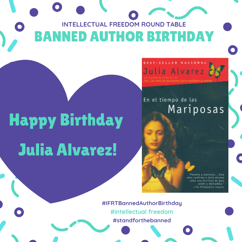 Happy Birthday Julia Alvarez!   