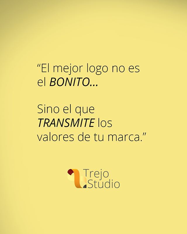 TrejoStudio's tweet photo. “El mejor logo no es el BONITO... Sino el que TRANSMITE los valores de tu #marca.” #TrejoStudio https://t.co/4Nw5Owfhj3 https://t.co/jLNxCbd0e0