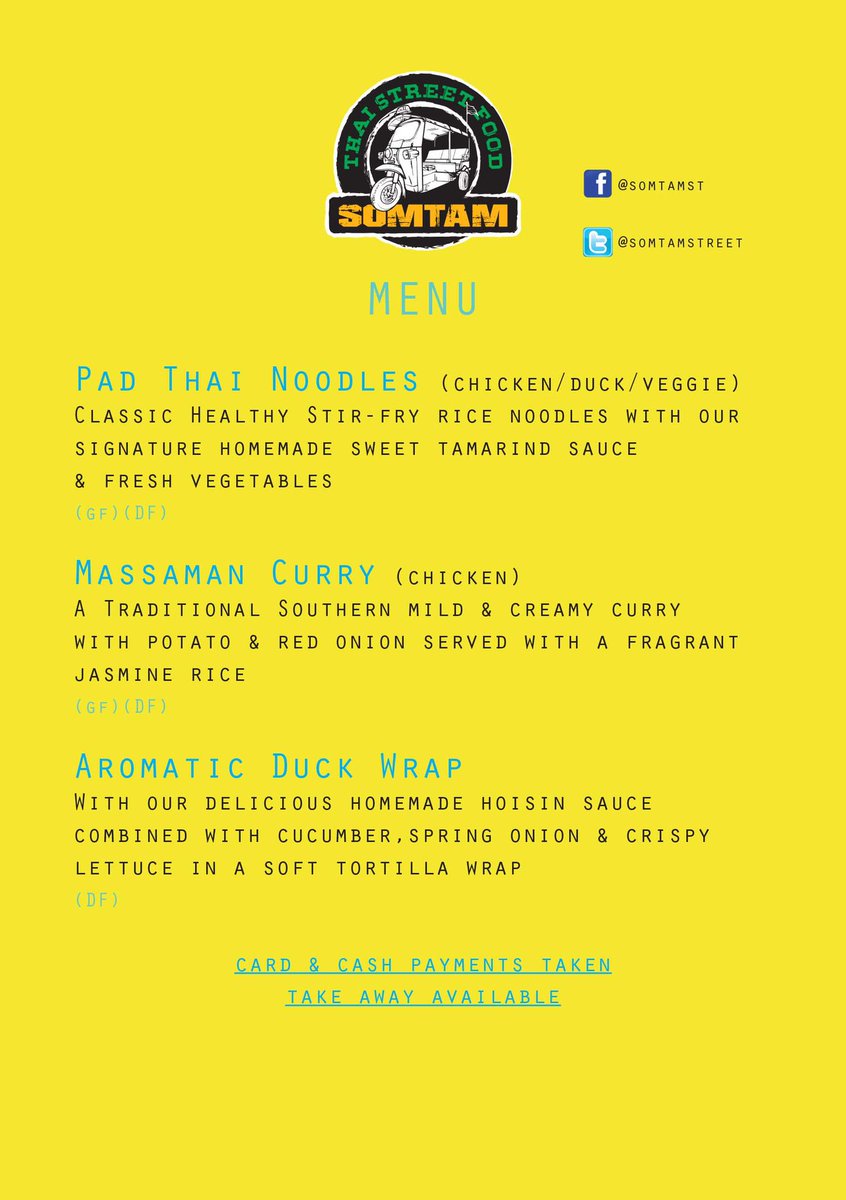 We are busy this Friday 29 March 
With 2 pop-ups 

Lunchtime 🍜☕️<a href="/ACMPlatform/">Platform Airport City</a> <a href="/MAGProperty/">MAG Property</a> 
Manchester Airport Terminal2
11am-2:30pm

Evening 🍛🍻🥂
<a href="/skfoodiefriday/">Foodie Friday at Stockport Market</a> 
6pm-9pm
 
#streetfood #glutenfree #dairyfree #food #HealthyEating 
 Hope to see you there!