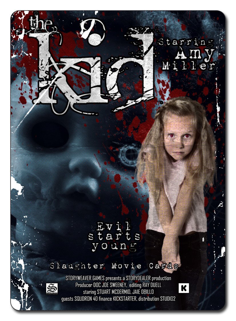 StoryWeaverRPG's tweet photo. No one would ever suspect you. Play the kid with Slaughter: The Horror Movie Making Game. Learn more at: https://t.co/20HEGK1BvL
#Slaughtergame #SampleCharacterCards #StoryWeaverGames https://t.co/yWOJdwjx5R