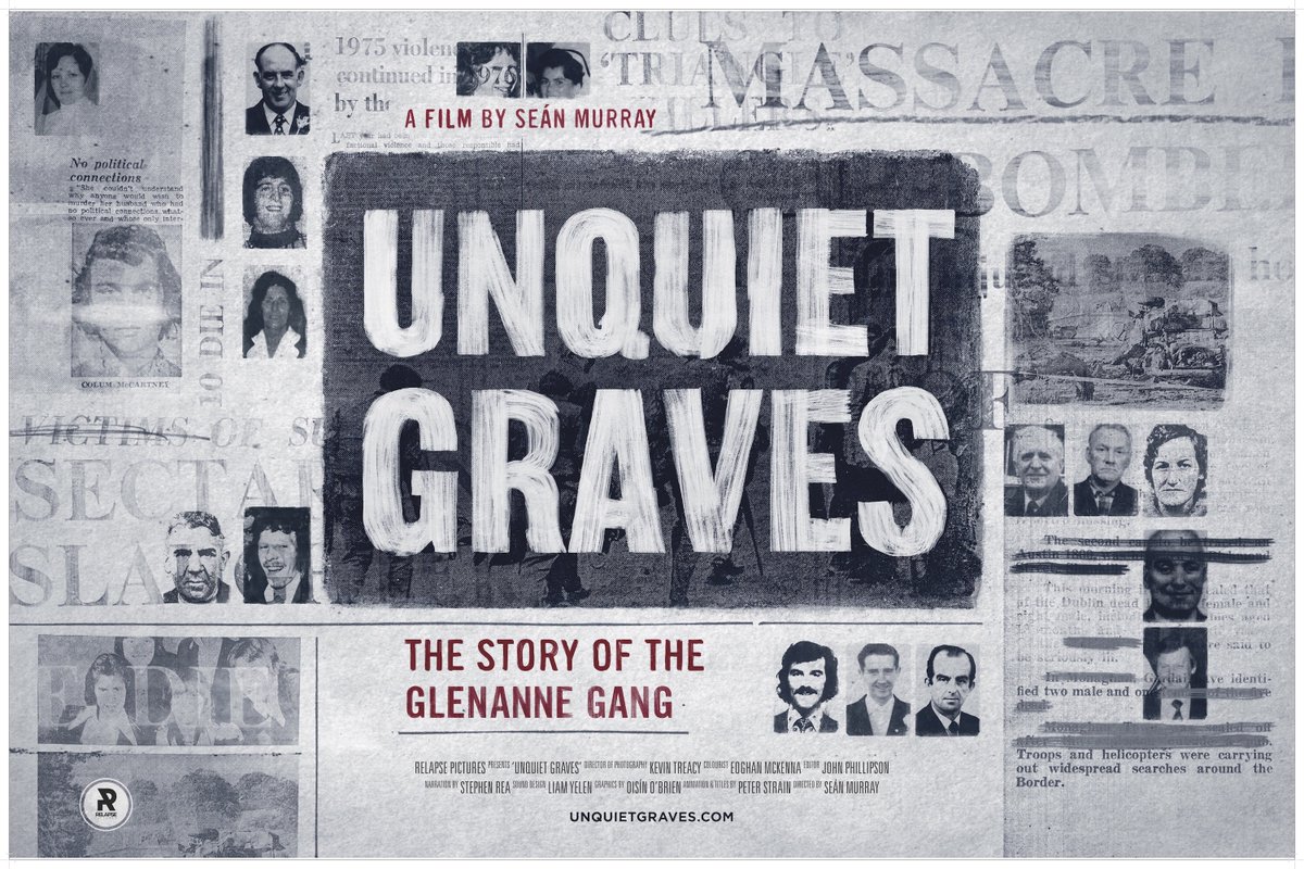 Introducing a special screening of the critically acclaimed film documentary;
“Unquiet Graves”.

Get your tickets before they sell out - limited capacity!

🗓 Saturday 6th April
📍 Bellaghy GAC social club 
🕛8pm

Tickets available online:
helmtickets.com/events/3854/be…