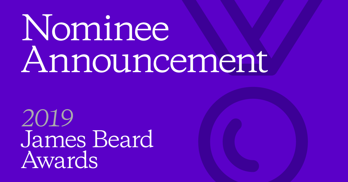 Congrats 2019 #JBFA <a href="/beardfoundation/">James Beard Foundation</a> #Chef/#Restaurant nominees! bit.ly/2FtxVvU
Shout out to Bay Area stars:
<a href="/anglersf/">Angler San Francisco</a>/@saisonsf
<a href="/baragricole/">Bar Agricole</a> (go,<a href="/thadvogler/">thadvogler</a>!)
<a href="/ManresaCA/">Manresa</a> (+<a href="/aeruzicka/">Avery Ruzicka</a> pastry)
<a href="/quincesf/">Quince Restaurant</a>/<a href="/MichaelTusk/">Chef Michael Tusk</a>
<a href="/ateliercrenn/">Atelier Crenn</a> (Juan Contreras)/@dominiqueCrenn, 
BenuSF