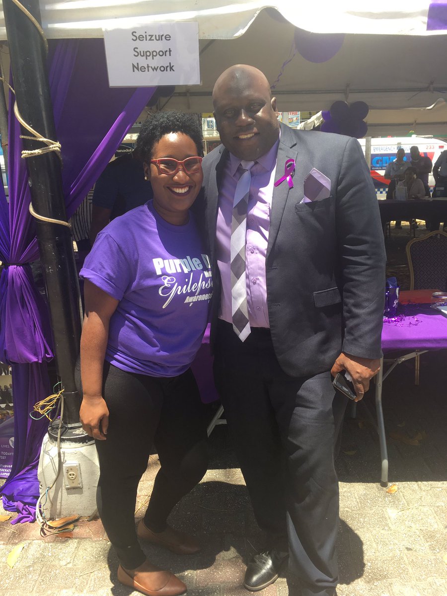 Seizure_Support's tweet photo. Thankful for the support of @MOH_TT as we continue to raise awareness.
#PurpleDay2019 #kickingitpurple #epilepsyawareness #eachonereachone #eachoneteachone #knowbetter #dobetter https://t.co/kHL8S14SYd