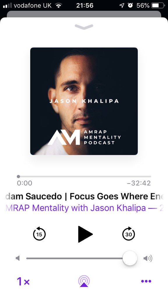 Thanks for putting this out <a href="/JasonKhalipa/">Jason Khalipa</a> 
Need this in my life at the moment, it’s not always going to be sunshine and smiles but with good people around you and mindfulness we can achieve greatness. 💙 🌈