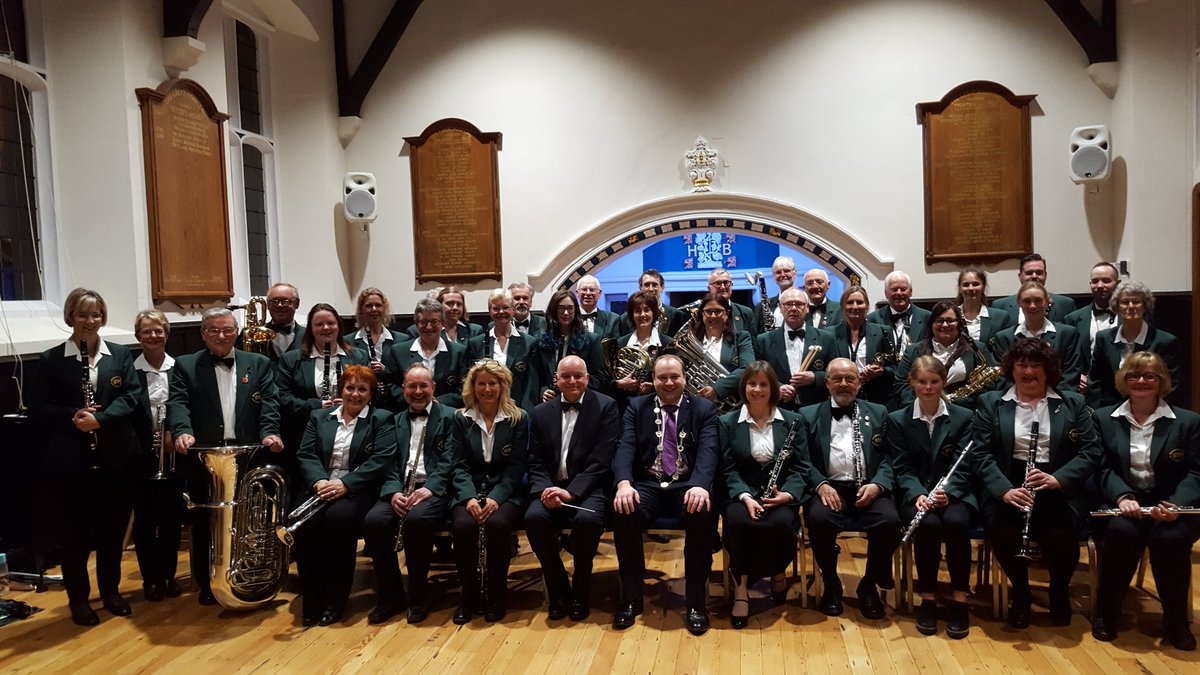 Thanks to the @ConcertBandNor for a lovely performance at the Great Hospital in #Norwich