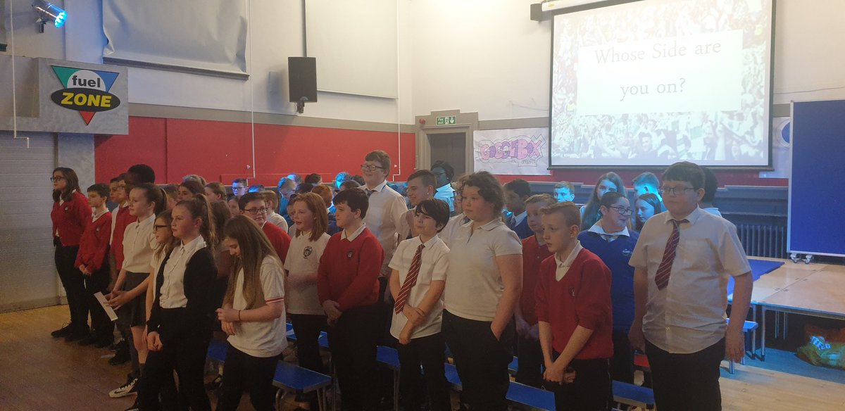 MrsPSmith7's tweet image. Wonderful night showcasing our Learning @StThomasPri All children involved did our community proud in performing.  Thank you to all our support from parents.  #senseoversectarianism