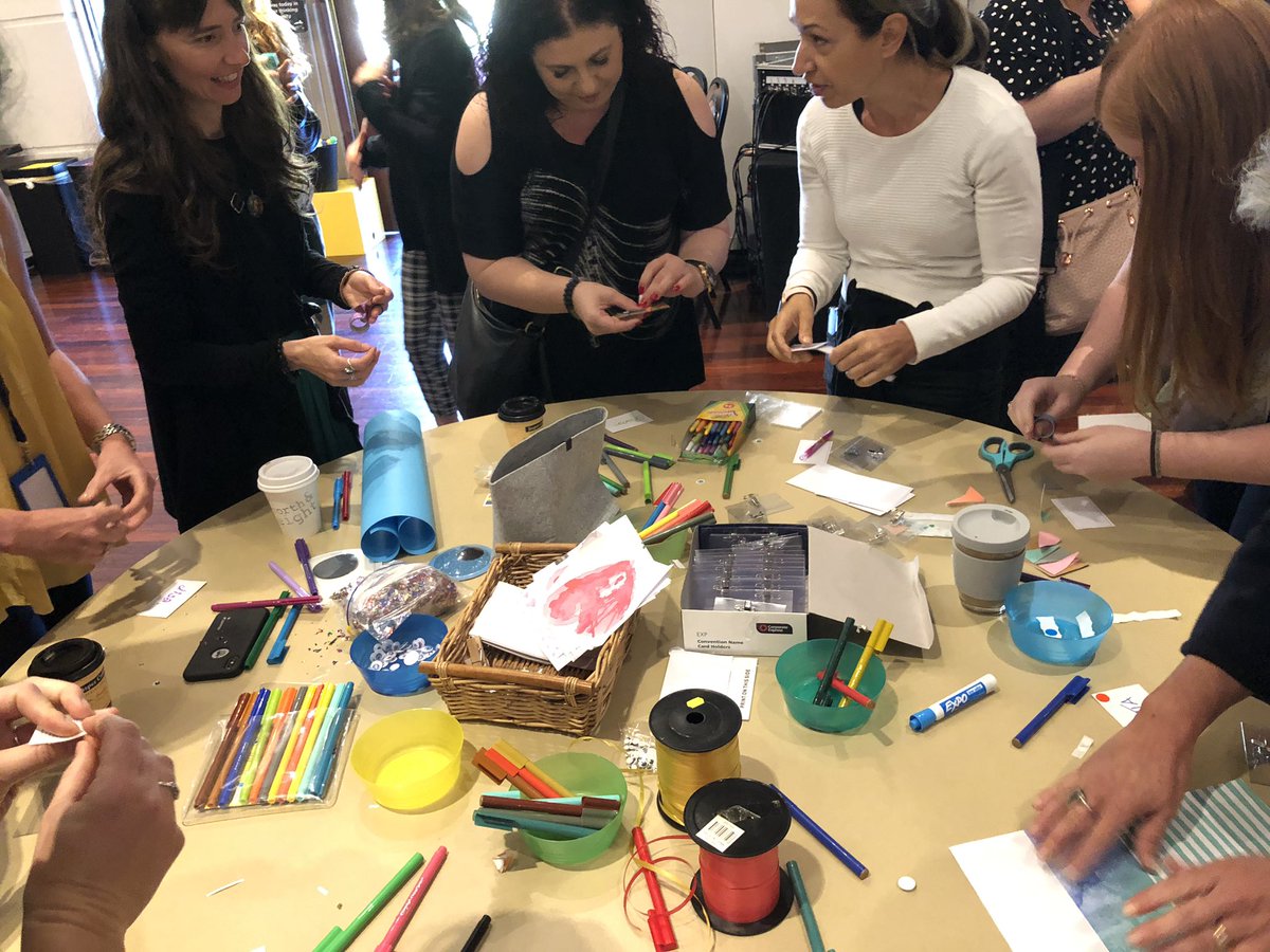 Becky Hirst FRSA (@beckybhc) on Twitter photo I wish all conferences started with a make-your-own-name-badges tables... #highlyengaged19 <a href="/Engage2Act/">Engage 2 Act</a> I wish all conferences started with a make-your-own-name-badges tables... #highlyengaged19 <a href="/Engage2Act/">Engage 2 Act</a>