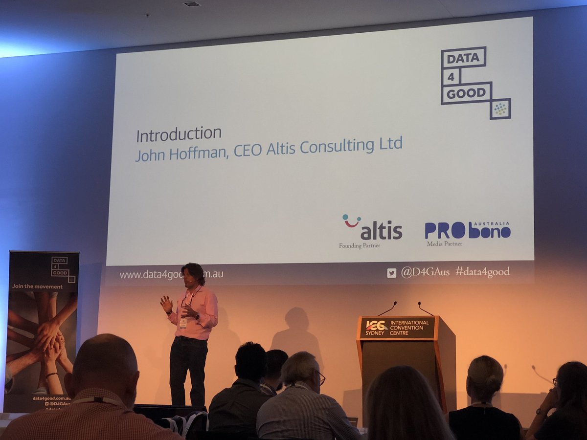 #data4good Sydney off to a great start