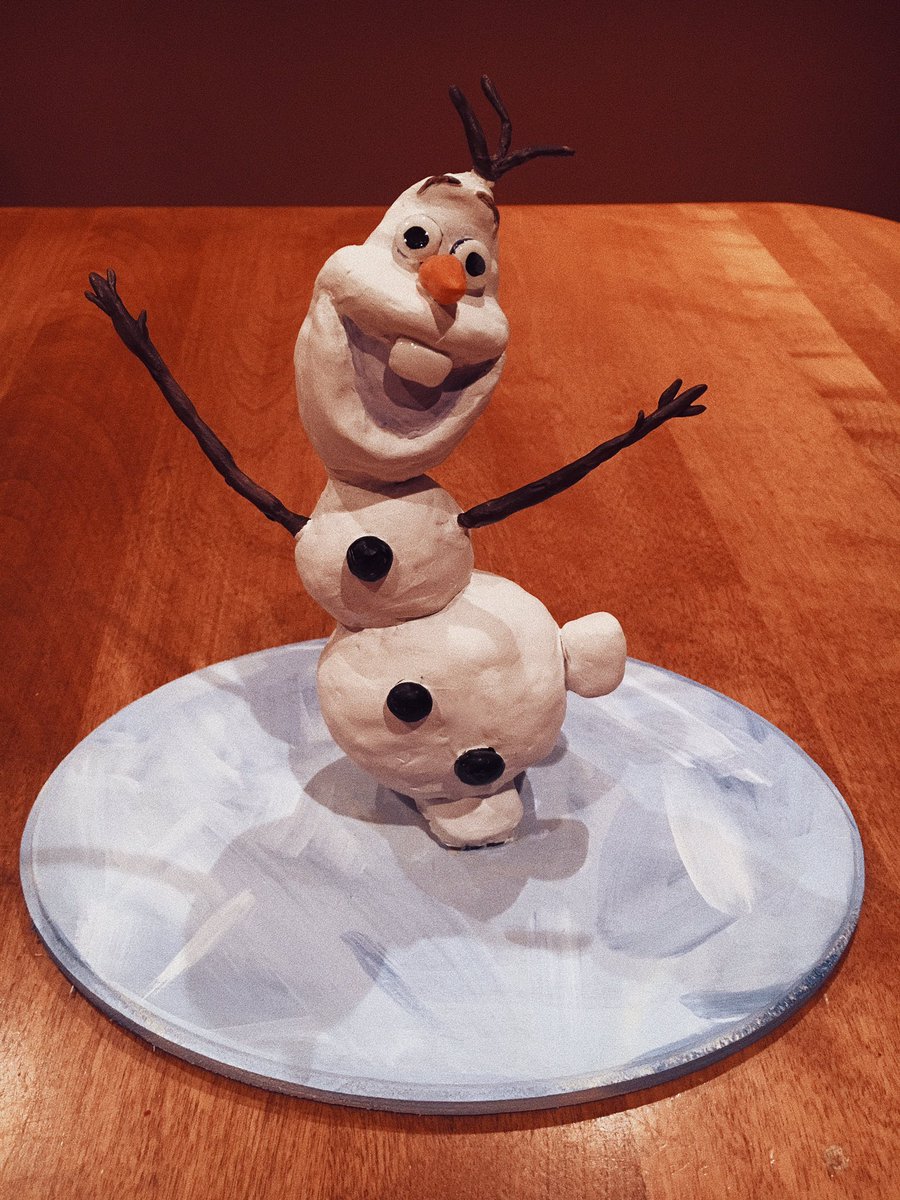 AbsoluteMindPr1's tweet photo. Olaf Sculpture ⛄️ #frozen #frozen2 #olaf #animation https://t.co/2PJ2lBNNdE