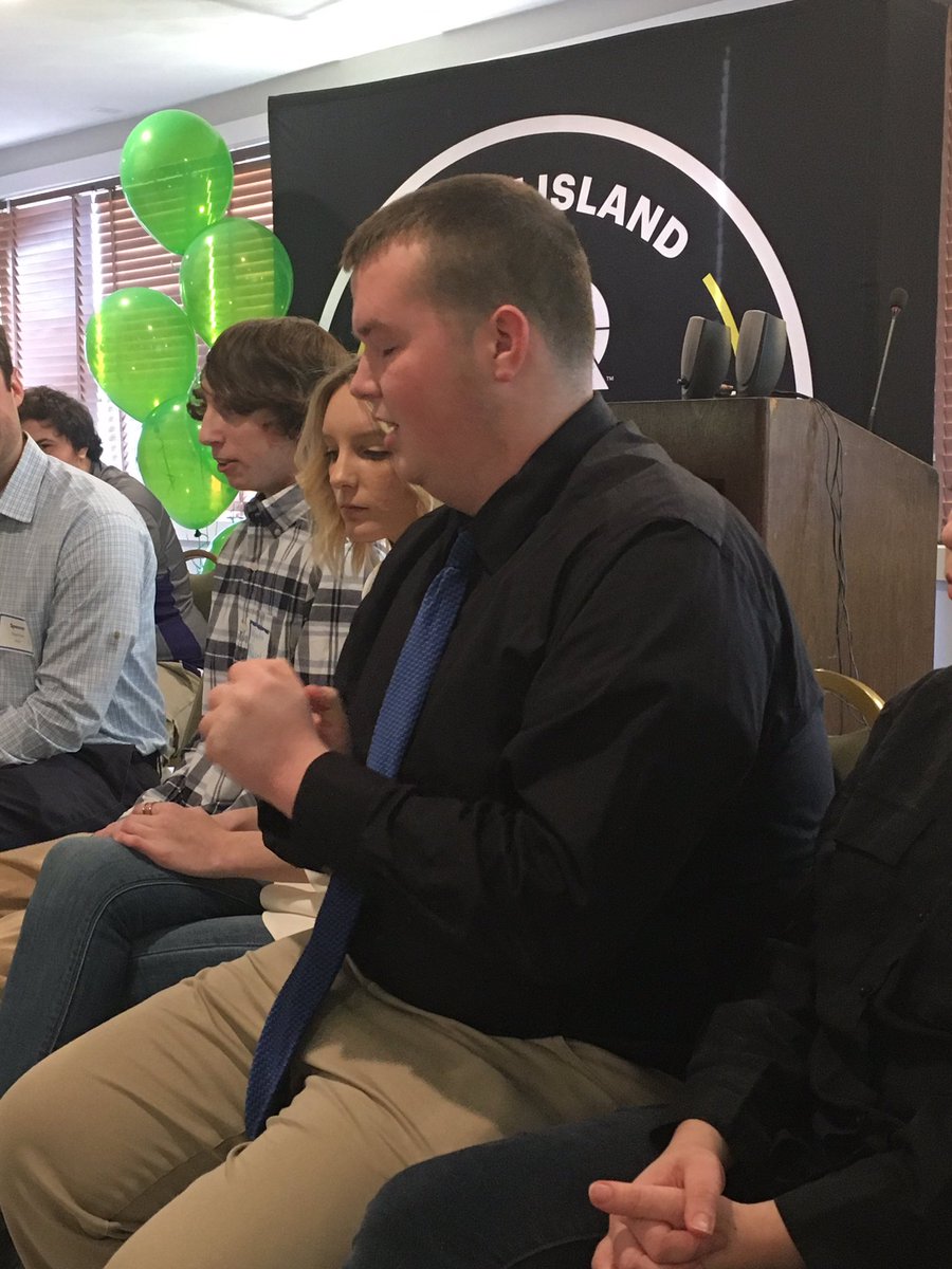 RIDeptEd's tweet photo. .@chdbove crushing it 3 nights in a row for education policy and programs in Rhode Island.

Mon: Introducing #RIStateOfEd student speakers ✅ 

Tue: RI Board of Education meeting to confirm @AInfanteGreen ✅ 

Wed: #XQRI student panel ✅ 

Thanks for sharing your voice, Chris! https://t.co/7B6DJaUeZk