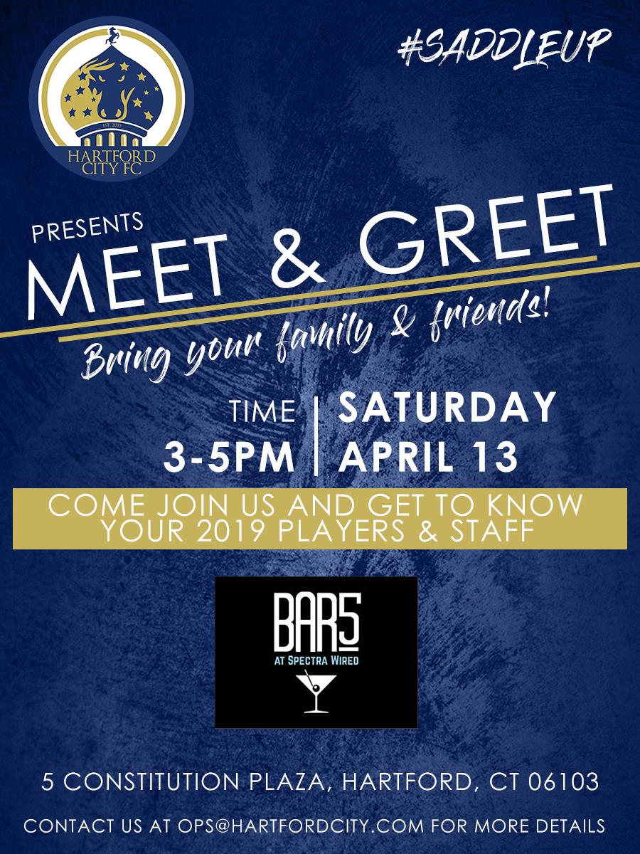 With the season just weeks away, we invite you to join up with your fellow Colt fans for an afternoon of fun with the players and staff. Join us on Saturday, April 13 from 3-5 PM at Bar5 in downtown Hartford. <a href="/spectrawiredct/">Spectra Wired</a> #SaddleUp
