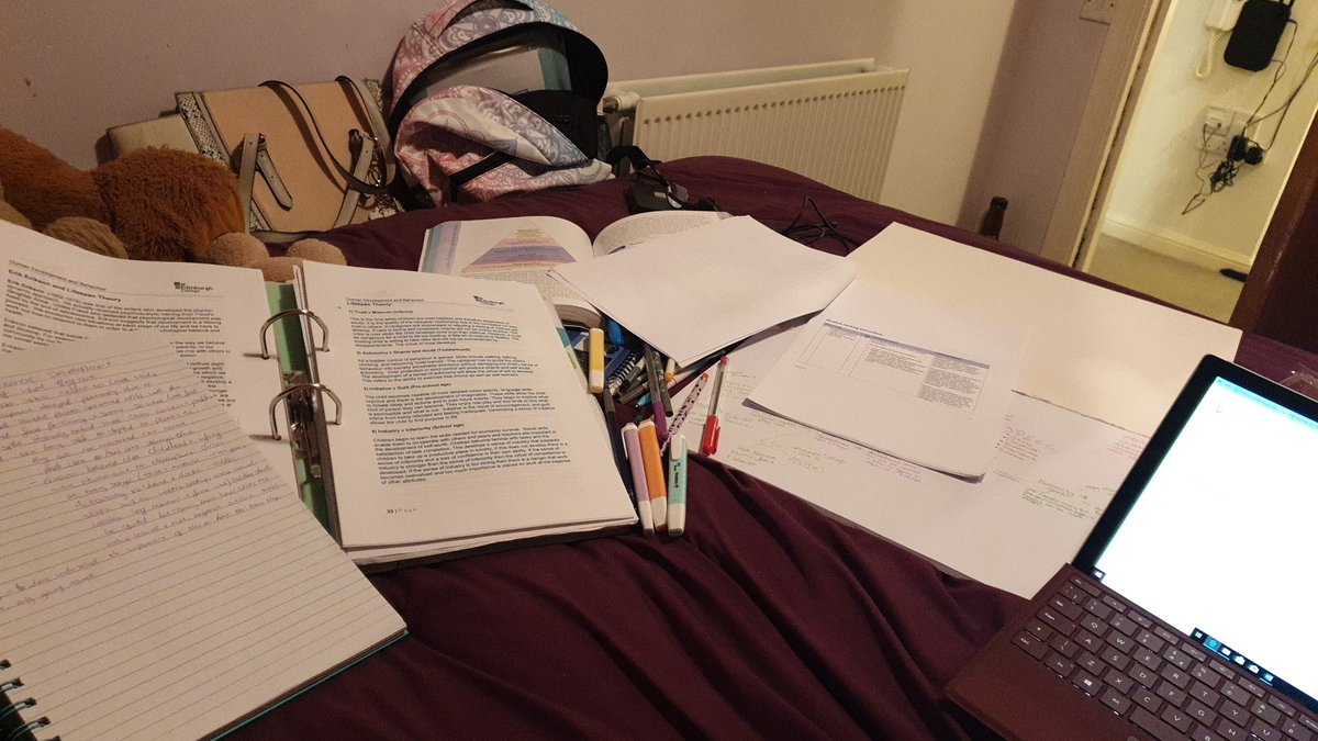 clothmuma's tweet photo. The madness that surrounds me currently!  This will all be worth it ! 
#bringonseptember #1stepclosertoLDnursing #iCANdothis @bluemelon93 https://t.co/t0P1T2T82Z
