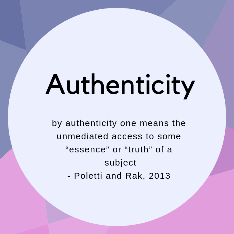 GeorgiaSkene1's tweet photo. Poletti and Rak (2013, p.76) poses the question 'How does sites try to convince visitors of its creator’s “truthfulness'. I want to see, how do you think users of Instagram create profiles which are truthful and what makes them lose their authenticty with followers? #ALM101 https://t.co/mtyBnunKqH