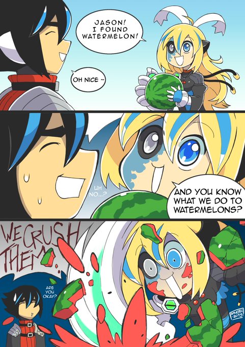 "Watermelons" - #BlasterMasterZero2 
