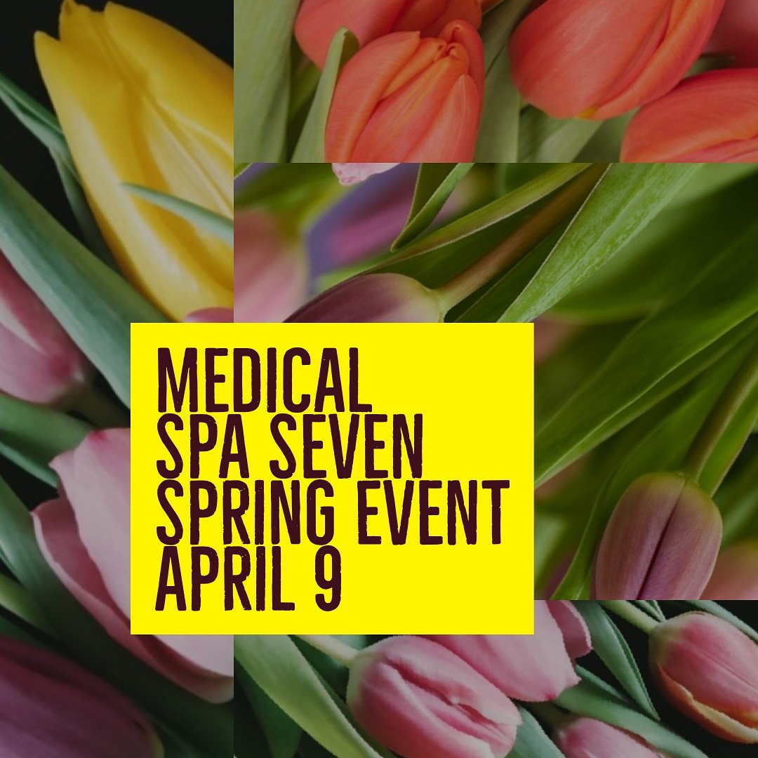MedicalSpaSeven's tweet photo. Medical Spa Seven will hold a Spring Celebration on Tuesday, April 9 to celebrate their new ownership by Jena Ruxer, MD. 

#paducah #spring #april #springevent #celebrate #paducahky #partakeinpaducah #skin #skincare #paducahskincare #paducahbotox #paducahfiller https://t.co/E5fZ9hFrsS