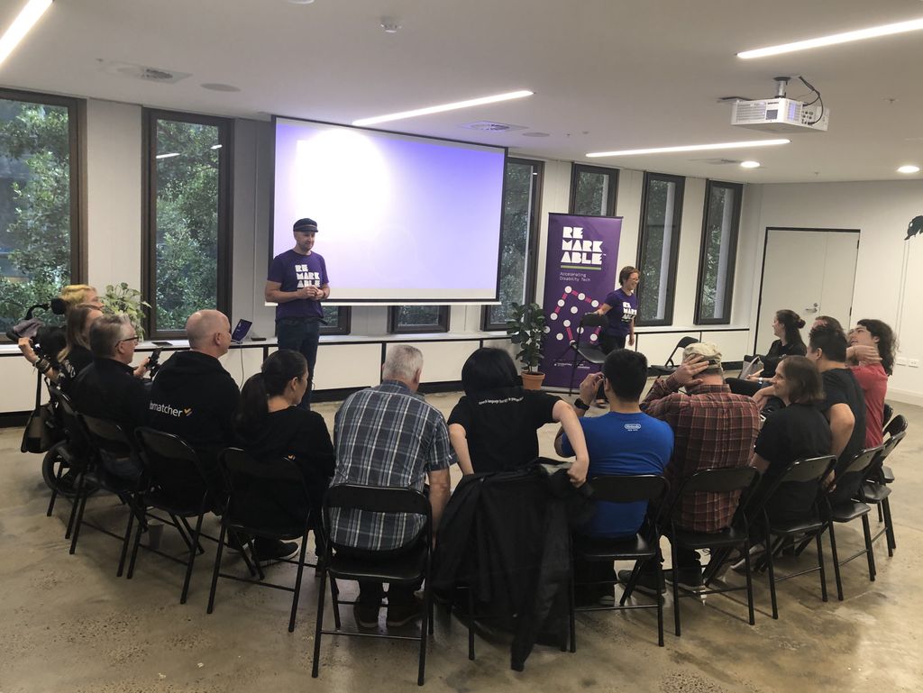 bigyahu's tweet photo. There is no better feeling than the excitement and trepidation of the first day of an accelerator program! Welcome awesome teams in this year’s @RemarkableTech accelerator! https://t.co/5OmjCn74n7