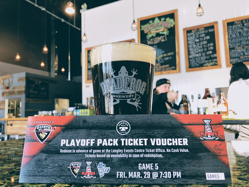 GIVEAWAY// We’re giving away a pair of tickets &amp; beer vouchers for the Vancouver Giants this Friday, March 29th! 

Enter to win by liking this post &amp; retweeting! The Winner will be announced Friday at 11 am! Enter more times on Facebook and Instagram!

#contest #deadfrog