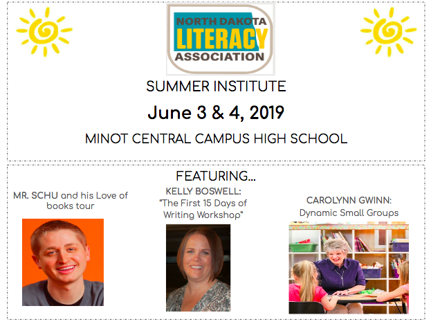 NDLiteracy's tweet photo. Registration for Summer Institute is OPEN!!! Register TODAY!! https://t.co/UXdomBdflM https://t.co/cQkm6AYkrv