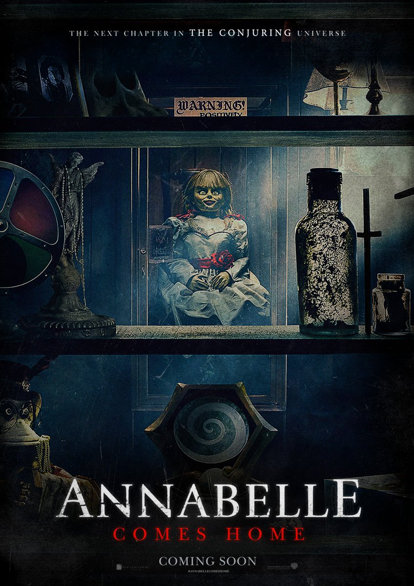 MancatDesign's tweet photo. My fan poster for «Annabelle Comes Home» @annabellemovie, the next chapter in @TheConjuring Universe. @ConjuringFilms @creepypuppet #AnnabelleComesHome. https://t.co/SPCc5C1nXU