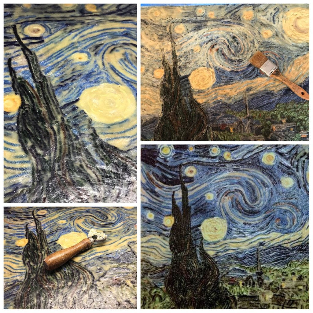 OSLPPeople's tweet photo. Needing some artistic inspiration to get you through the week? Check out Heather Halpern's "Starry Knot". This fabulous creation was made from scrap yarn received from @MECCAEugene for the 11th annual #ObjectAfterlife Art Challenge. Come see it in person starting April 5th. https://t.co/ChkzwiCxky