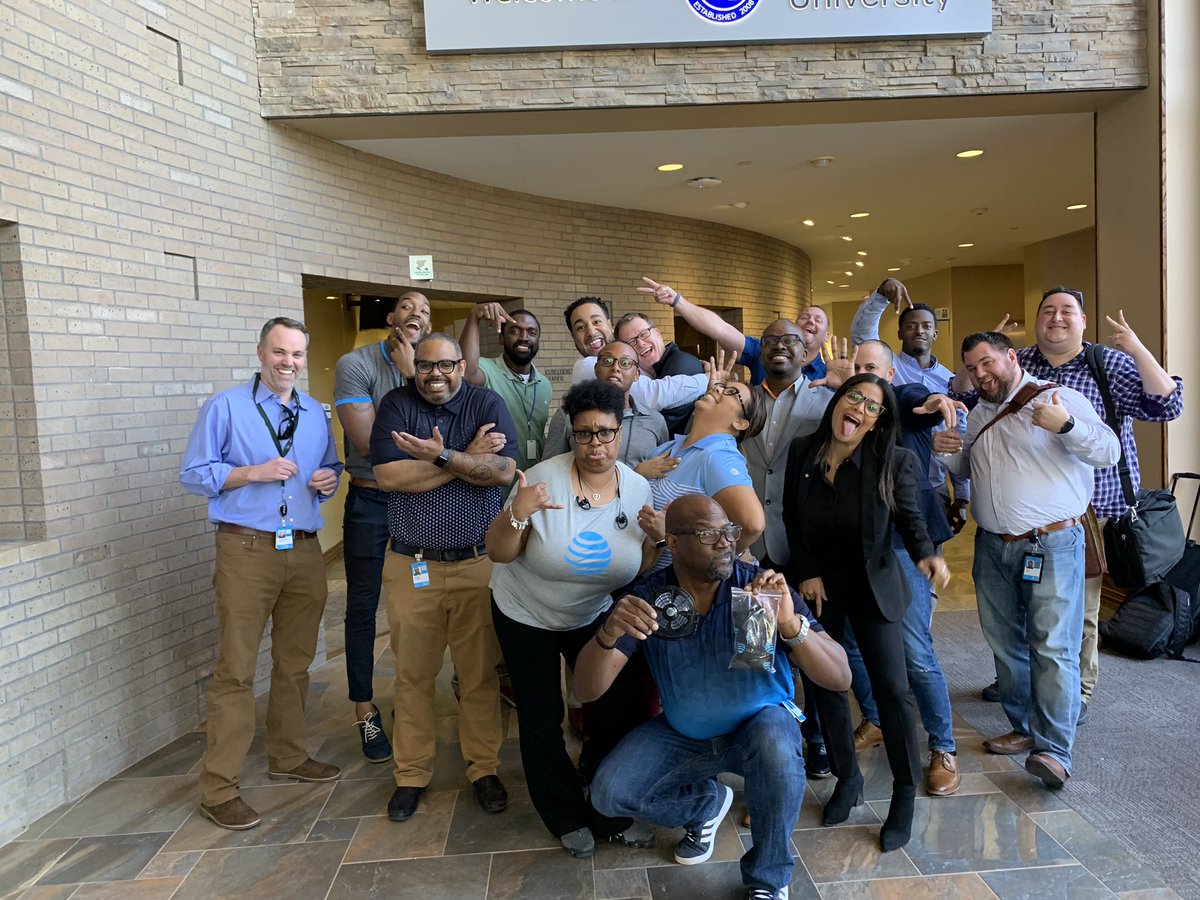 After 11 years with the company. I finally made it to Texas 🤠 I ❤️ my job #Attconnectscommunities